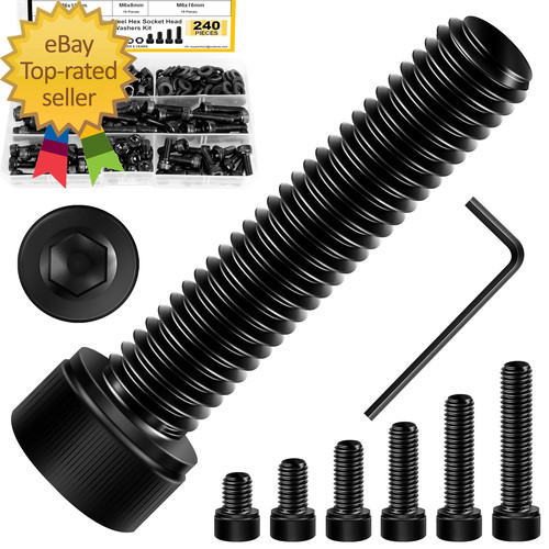 240pcs bolt nuts and - 240pcs,