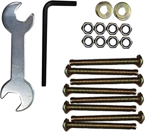 Bed frame hardware set - set, heavy